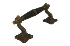 Ziehgriff 160mm Messing patiniert Bakelit (1895)