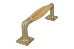 Ziehgriff 170mm Nickel matt Buchenholz
