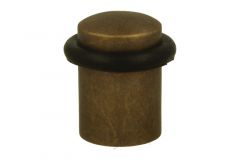 Türpuffer Messing patiniert boden- und wandmontage 26×29mm