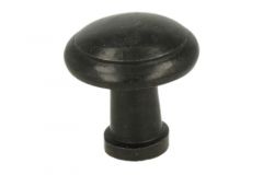 Knopf Gusseisen Schwarz klein Ø 26mm H26mm