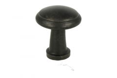 Knopf Gusseisen Schwarz Medium Ø 30mm H32mm