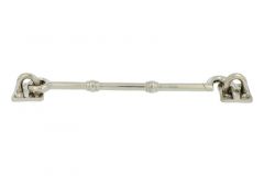 Kabinenhaken glänzendes Nickel Antik Modell 200mm