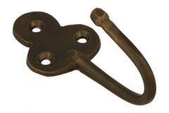 Haken Messing patiniert Modell 18. Jahrhundert
