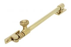 Fensterfeststeller Messing poliert Teleskop 240-390mm