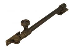 Fensterfeststeller Messing patiniert Teleskop 240-390mm