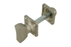 WC-Verschluss Nickel matt "Tonnen Design"