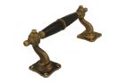Ziehgriff 160mm Messing patiniert Ebenholz (1895)