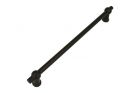 Küchengriffe Gusseisen Schwarz 240mm Lochabstand