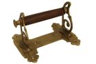 Toilettenpapierhalter Elegantes Modell Messing patiniert