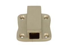 Stangenführung Tür Treibriegel Mattnickel