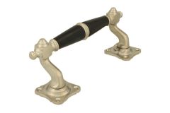 Ziehgriff 160mm Mattnickel Bakelit (1895)