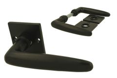 Türgriff "Dudok" modell Gusseisen quadratischer Rosette