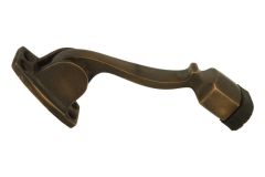 Türfeststeller Alt Messing 120mm