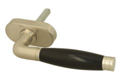 Fenstergriff Dreh/Kipp (1926-1928) Nickel matt Ebenholz