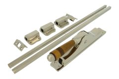 Treibriegel Messing vernickelt Horn (1908)