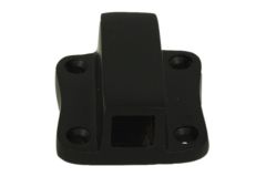 Stangenführung Tür Treibriegel Messing schwarz