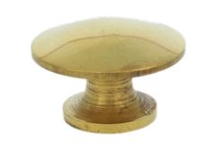 Knopf Messing poliert Ø 25mm H 16mm