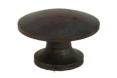 Knopf Messing patiniert Ø 25mm H 16mm