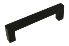 Küchengriffe 128mm Lochabstand Gusseisen schwarz