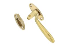 Fensterverschluss "dudok" Messing poliert Links