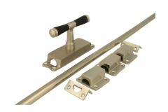 Basküleverschluss Fenster Mattnickel (1908)