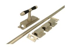 Basküleverschluss Fenster Mattnickel (1895)