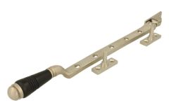 Fensterfeststeller Mattnickel Bakelit 300mm (1908)