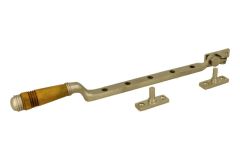 Fensterfeststeller Nickel matt Horn (1908)