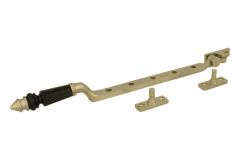 Fensterfeststeller Nickel matt Horn (1890)