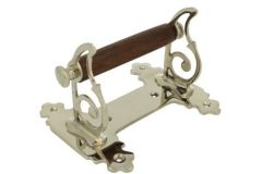Toilettenpapierhalter Elegantes Modell Messing vernickelt