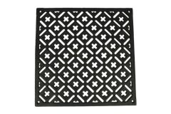 Lüftungsgitter Gusseisen 240x240mm
