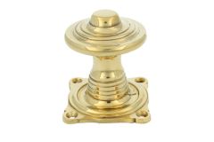 Haustürknopf Messing poliert (1895)